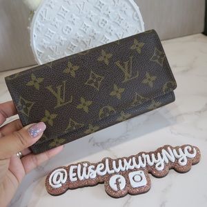 ❌SOLD❌Authentic Louis Vuitton Bifold Long Wallet